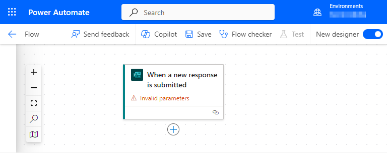 Fig. 4 Flow for Microsoft form