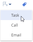 Fig. 1 Select the type of the connected activity