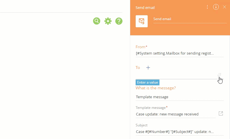 Send emails via business processes | Creatio Academy