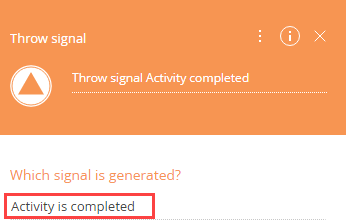 Fig. 3 Specifying the name of a signal that activates the Wait for signal intermediate event(s) or the Signal start event in the corresponding business processes