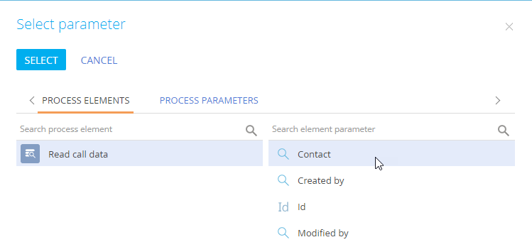 Fig. 9 Set up the pre-configured page element parameters