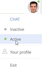 Fig. 1 Agent's status in the user profile