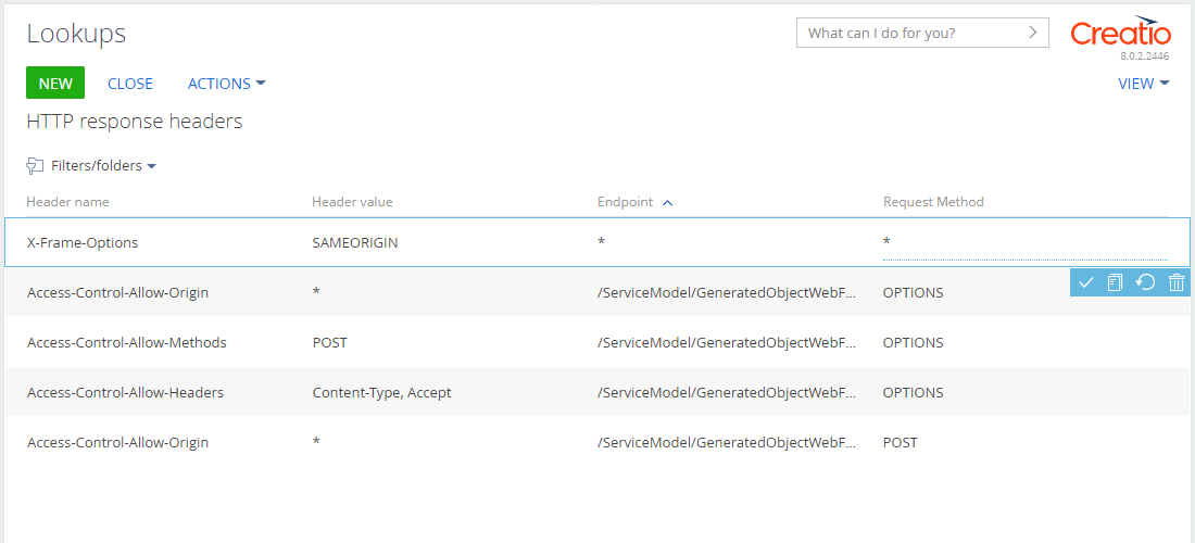 Fig. 4 Add an HTTP header to the lookup