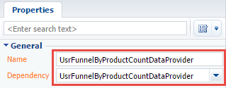 Fig. 4. Sales pipeline schema dependency properties